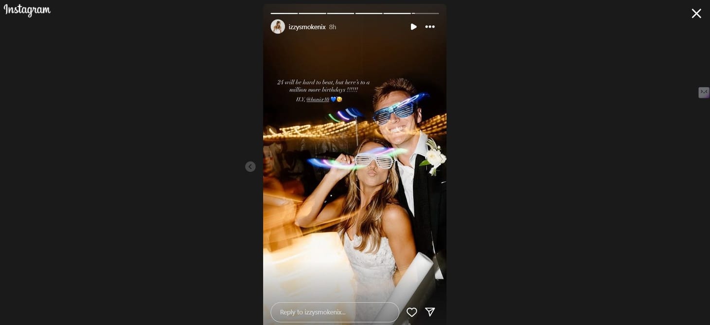 In Photos Bo Nix's wife Izzy celebrates QB's 25th birthday with unseen