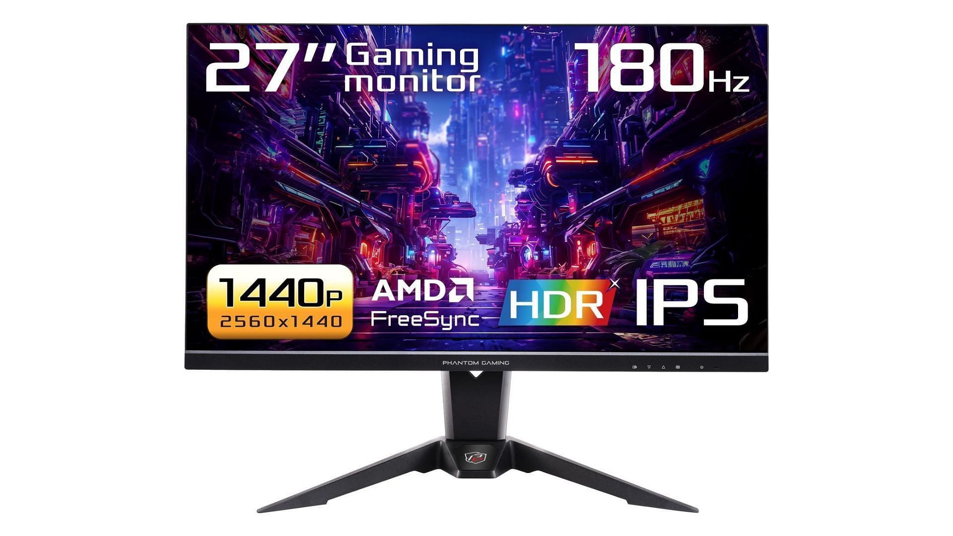 The ASRock QHD gaming monitor has a great deal on Newegg (Image via ASRock)