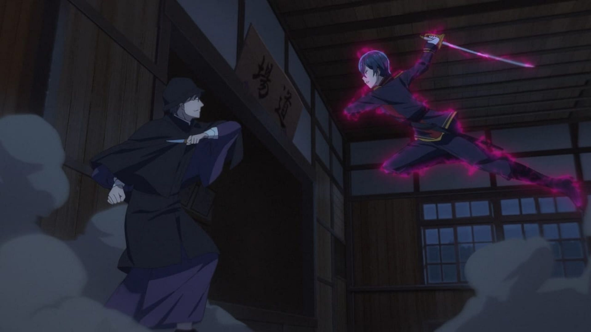 Naoshi vs. Kaoruko in My Happy Marriage season 2 episode 6 (Image via Kinema Citrus)