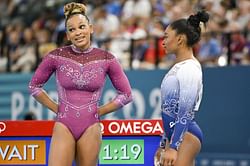 Rebeca Andrade gives verdict on Simone Biles rivalry as she reflects on mindset at Paris Olympics