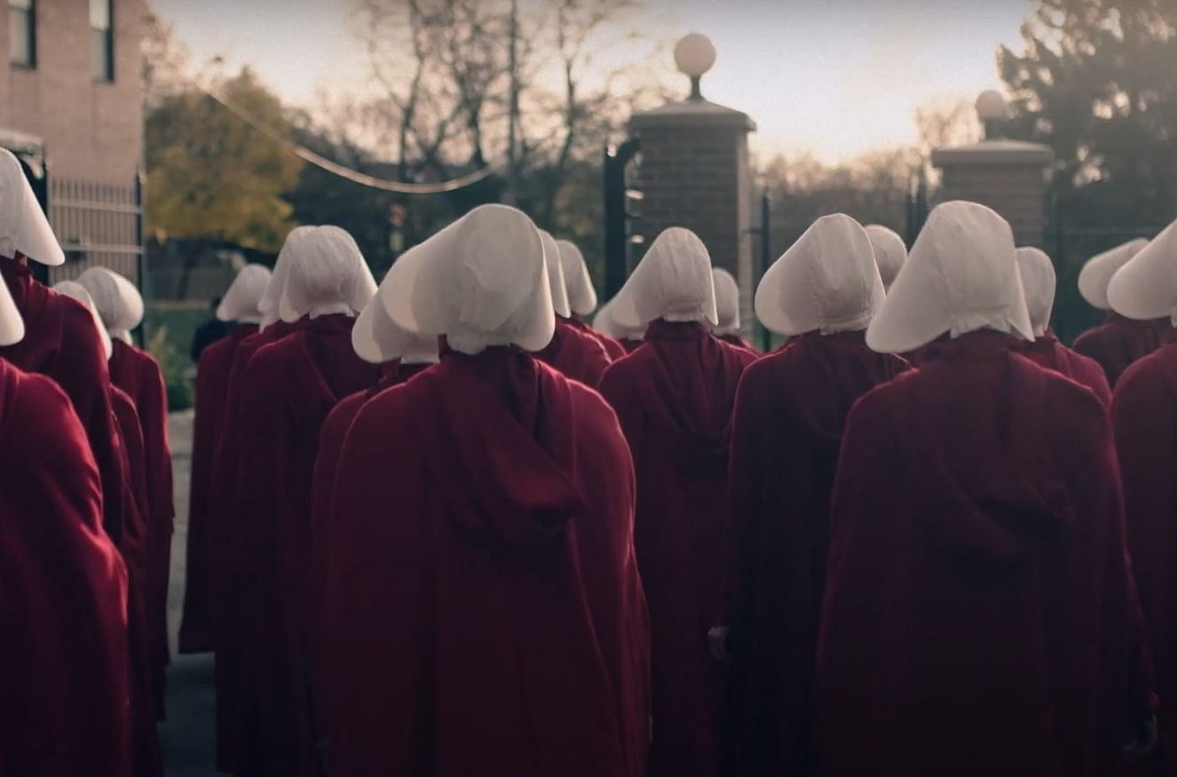 A still from The Handmaid