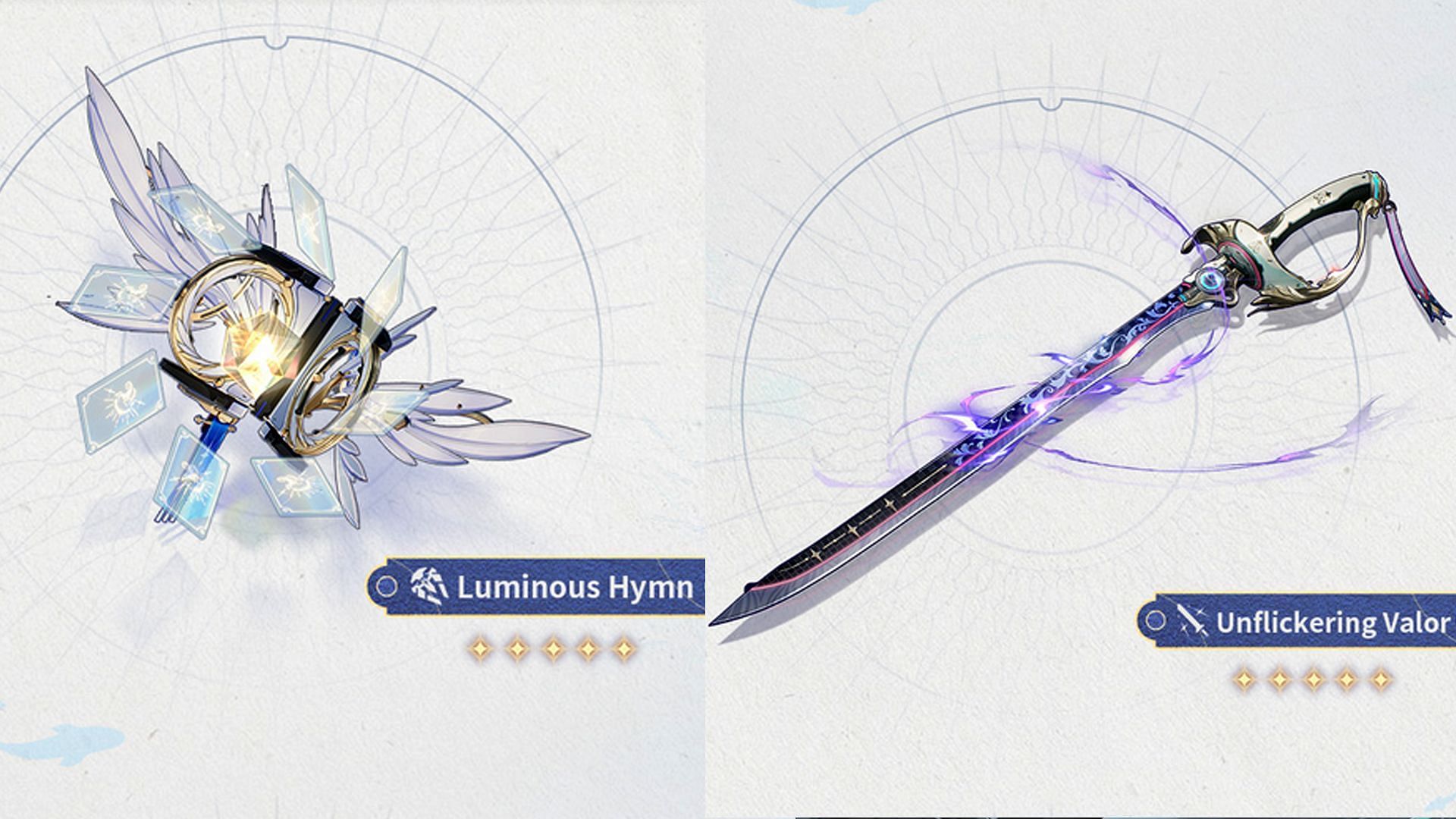 Luminous Hymn and Unflickering Valor (Image via Kuro Games)