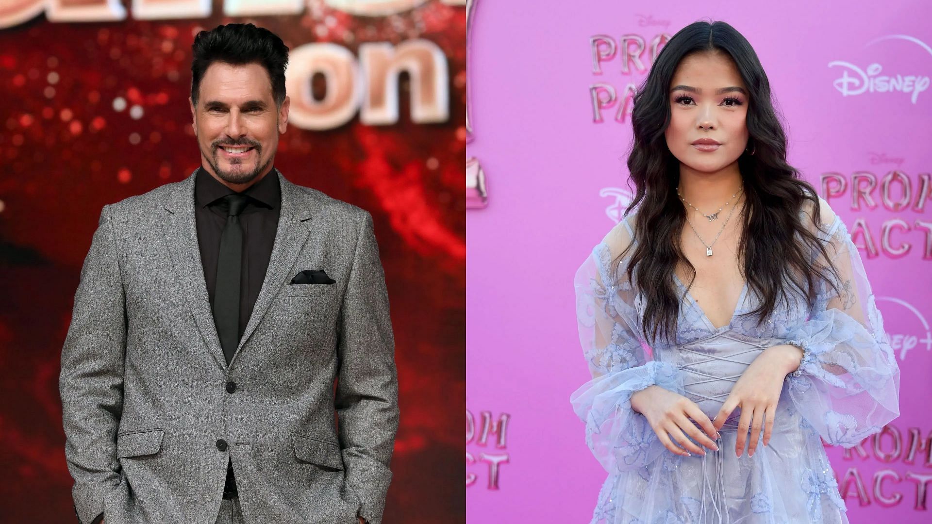 Don Diamont and Lisa Yamada play Bill and Luna on The Bold and The Beautiful