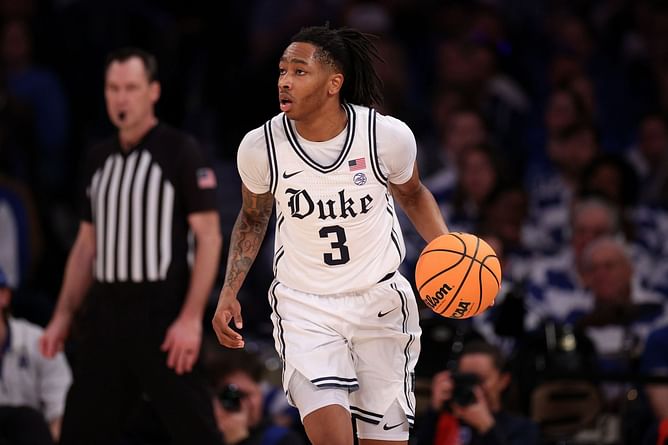 "He is going to be a problem in the NBA": Fans react as Duke star Isaiah Evans catches fire from beyond the arc vs Miami