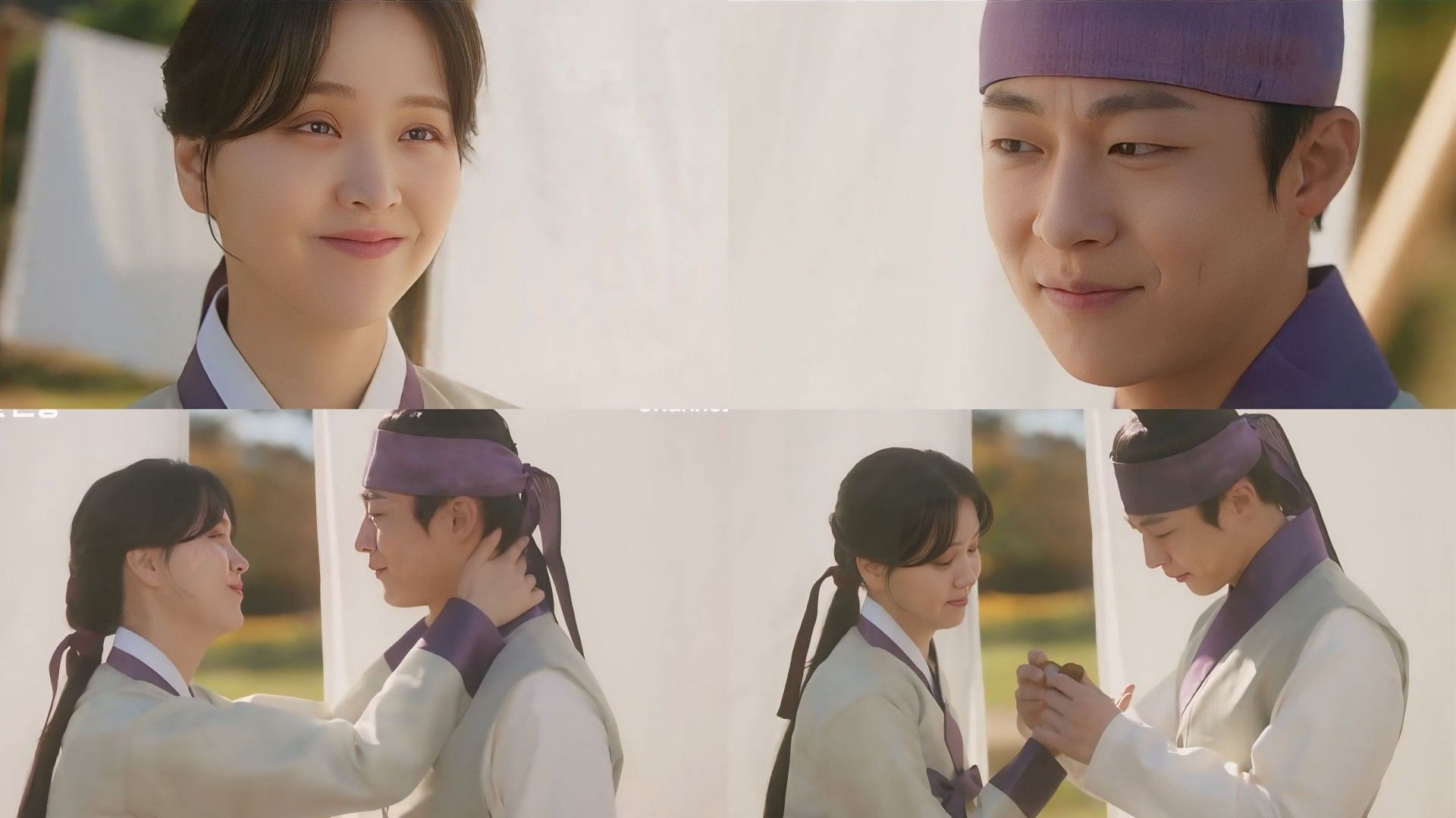 Kim Ji-eun and Bae In-hyuk in the final episode of Check-in Hanyang (Image via Viki)