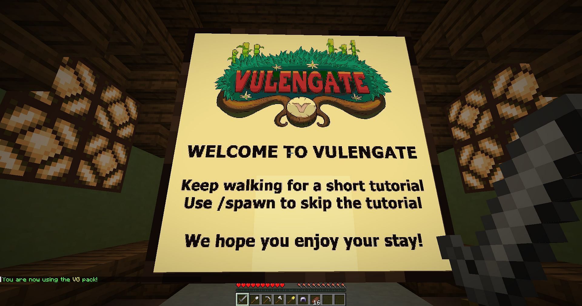 Vulengate is a fun server (Image via Mojang Studios)