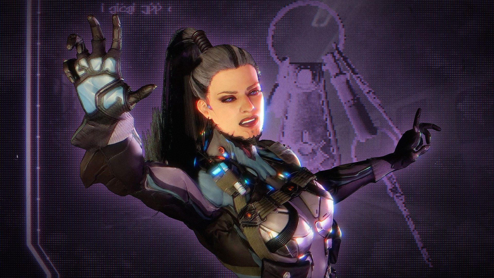 If you ever wanted to go on a date with a woman with a literal sharp tongue, this is your chance (Image via Digital Extremes)