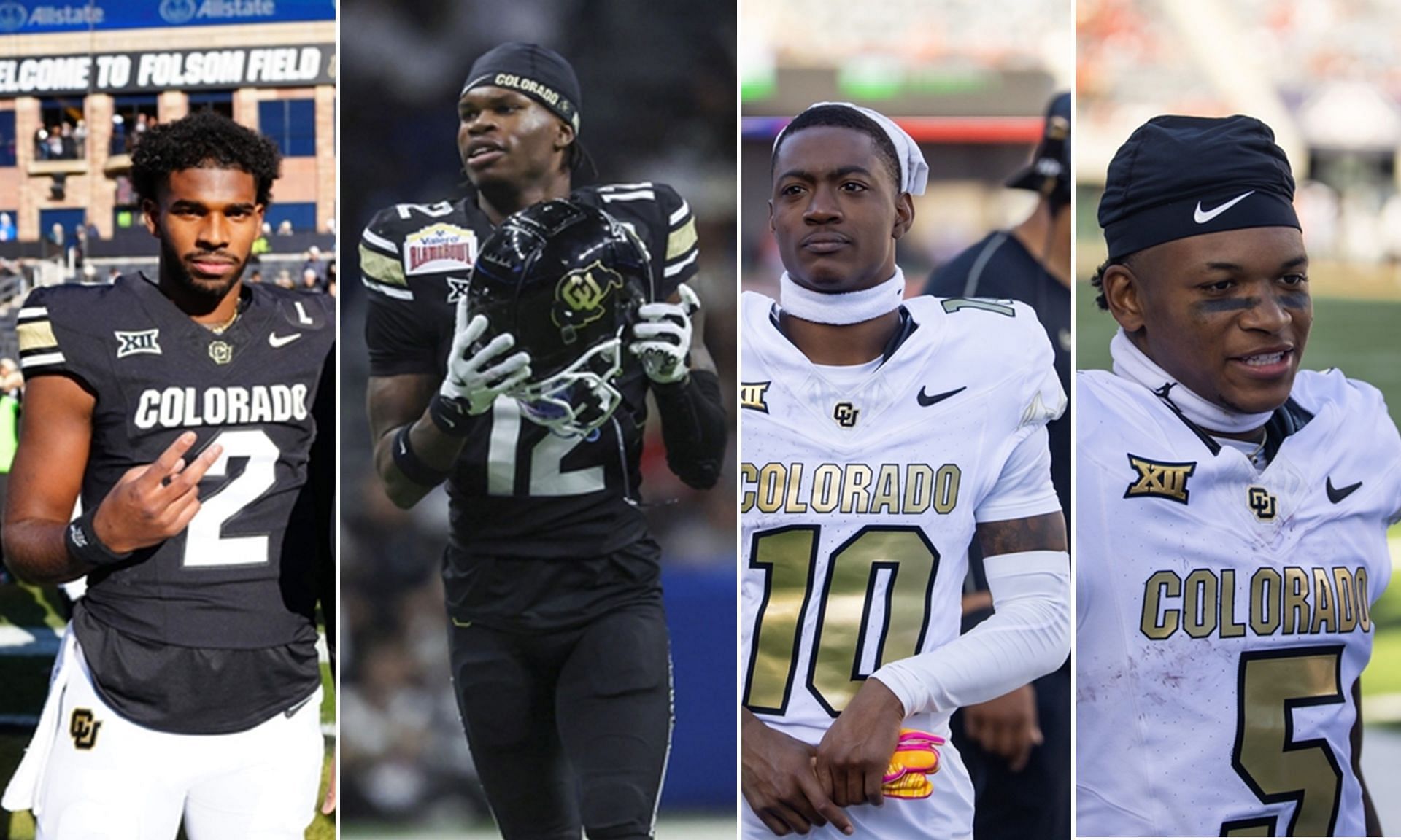 Four Buffs players at the NFL Combine. (Image credits: Imagn)