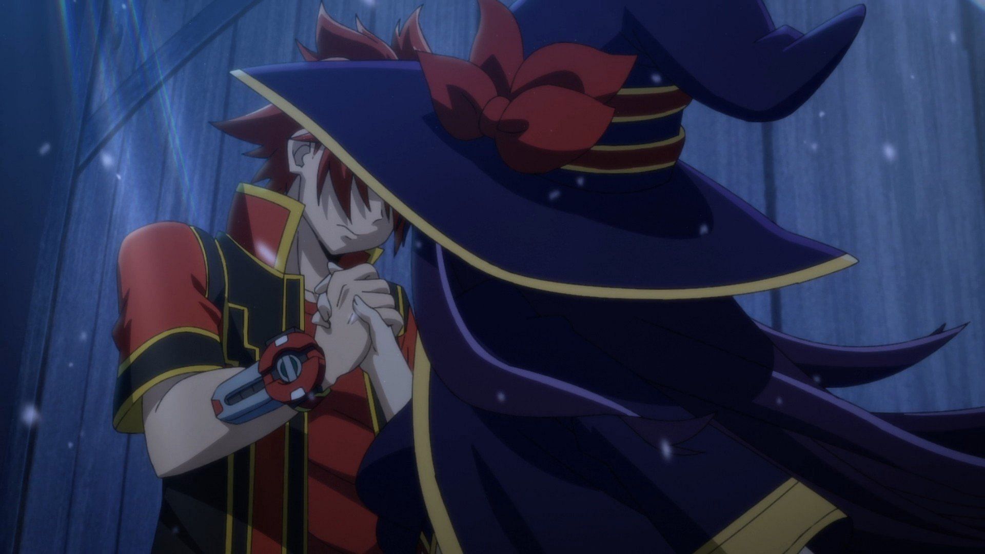 Red and Yihdra as seen in the most recent episode (Image via Satelight)