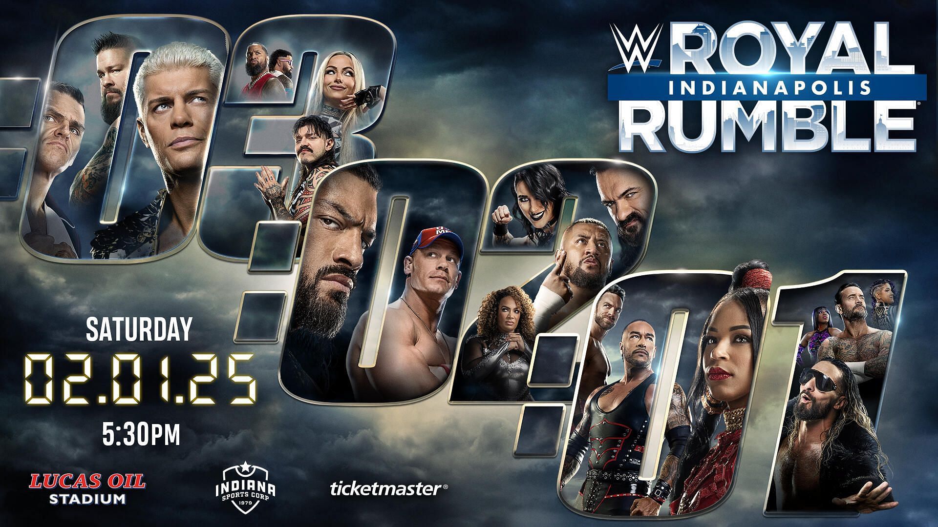 WWE Royal Rumble 2025 airs tonight! (Image credit: WWE.com)