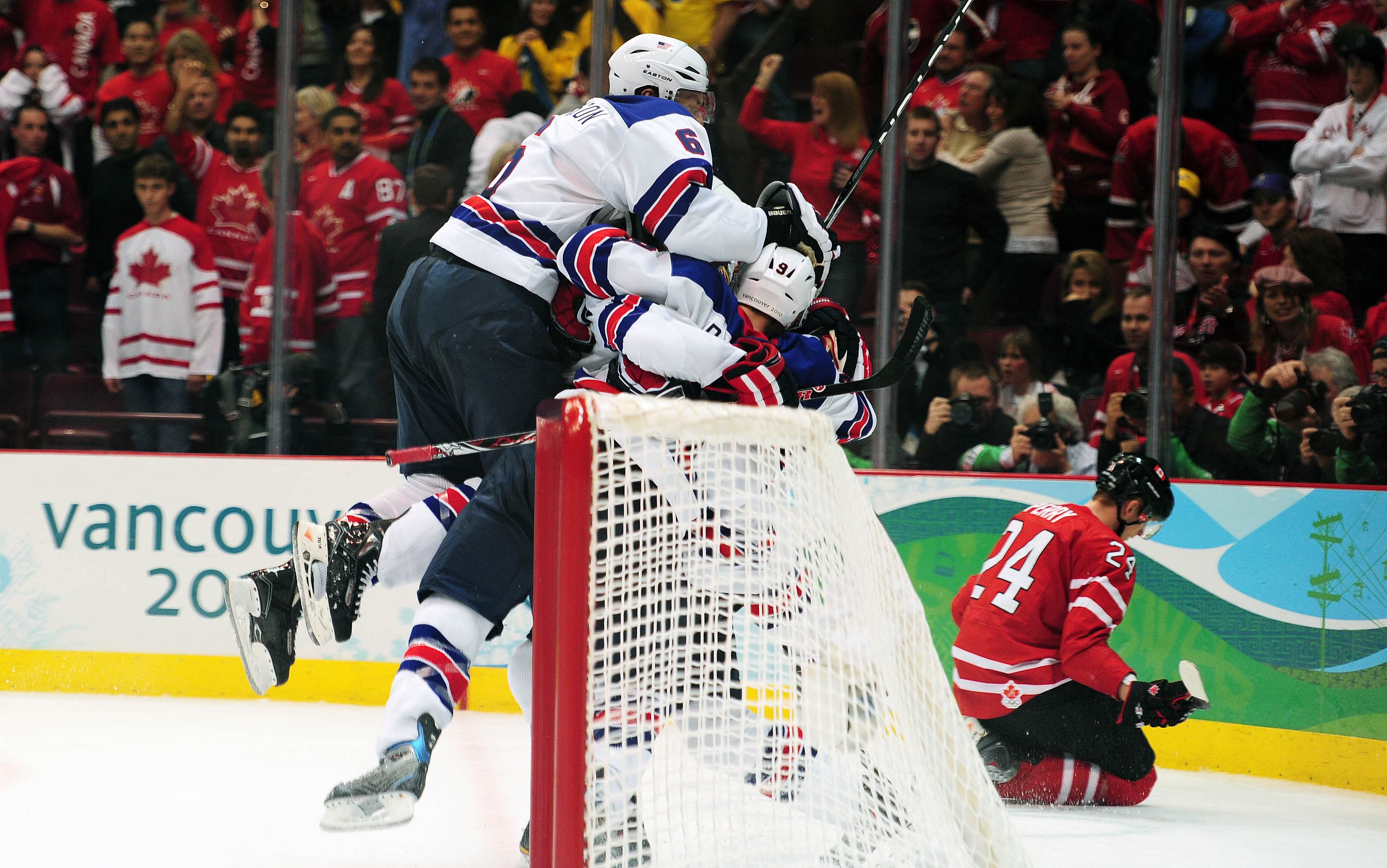 OLYMPICS: Mens Hockey-Canada vs USA - Source: Imagn