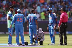Mohammad Shami walks off the field after 5 overs due to a niggle in IND vs PAK 2025 Champions Trophy match [Watch]