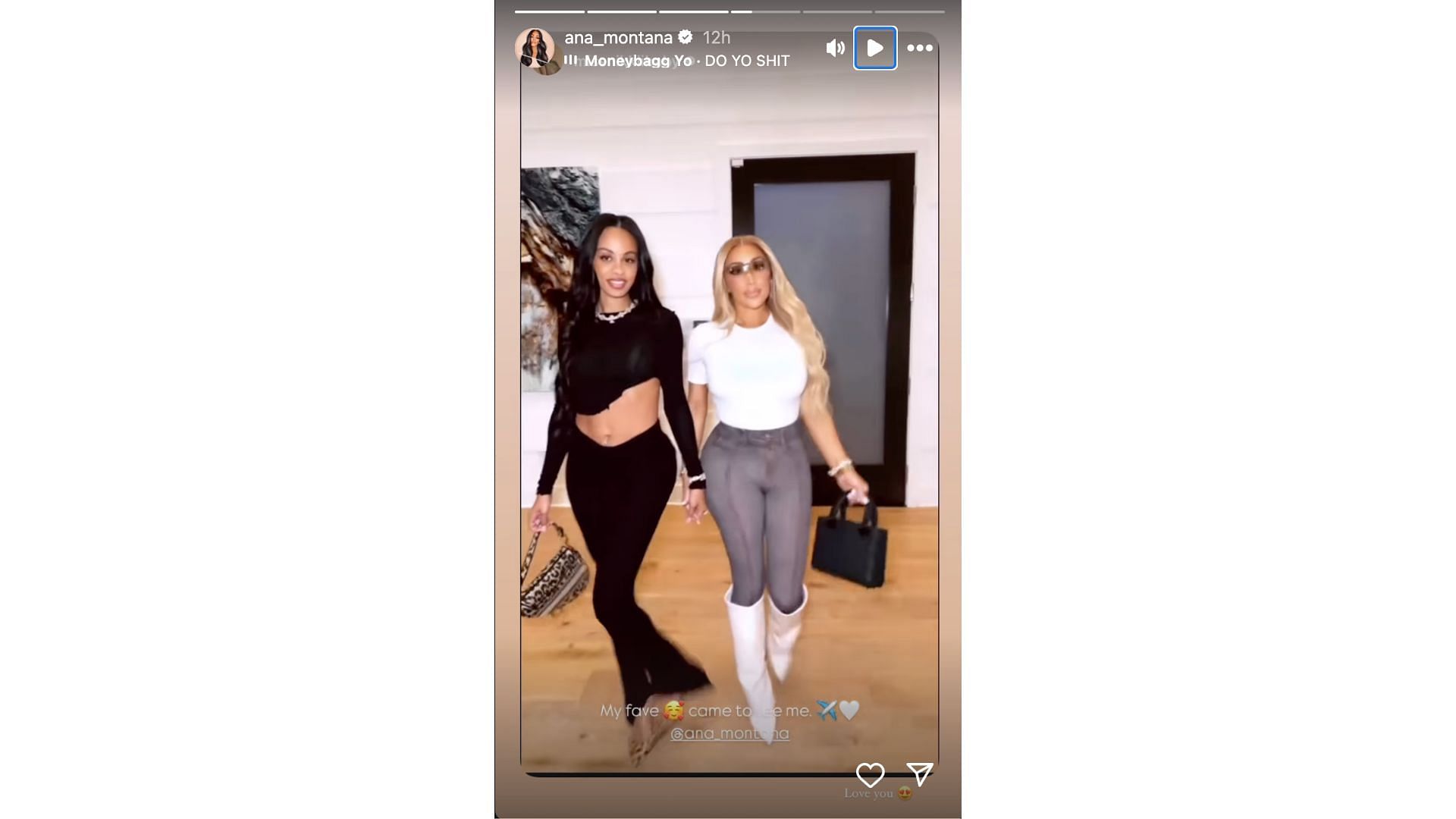 LaMelo Ball&#039;s girlfriend Ana Montana shares message for Nikki Mudarris. Photo Credits: Ana Montana&#039;s IG account