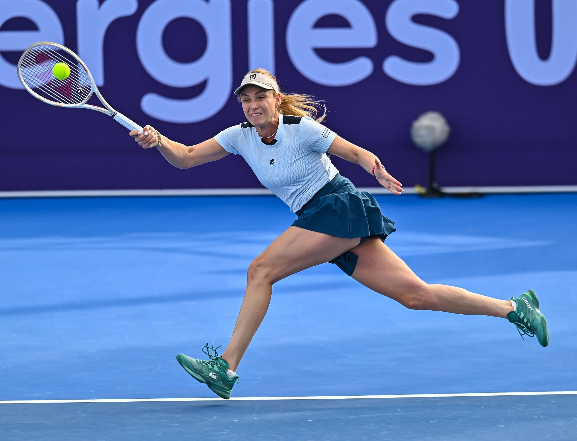 Donna Vekic at the Qatar TotalEnergies Open 2025 - Source: Getty