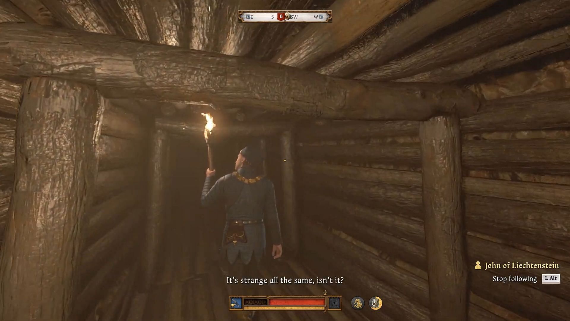 Go inside through the secret passage (Image via Deep Silver)