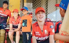 A young RCB fan gets a chance to meet legendary Ellyse Perry during WPL 2025 training session [Watch]
