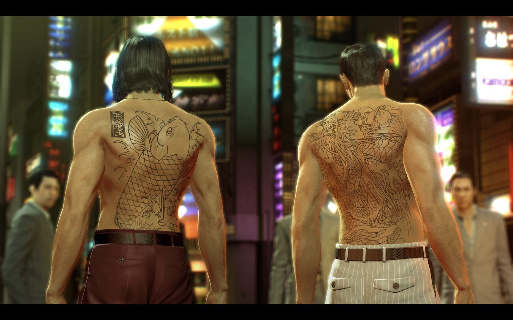 A still from Yakuza 0