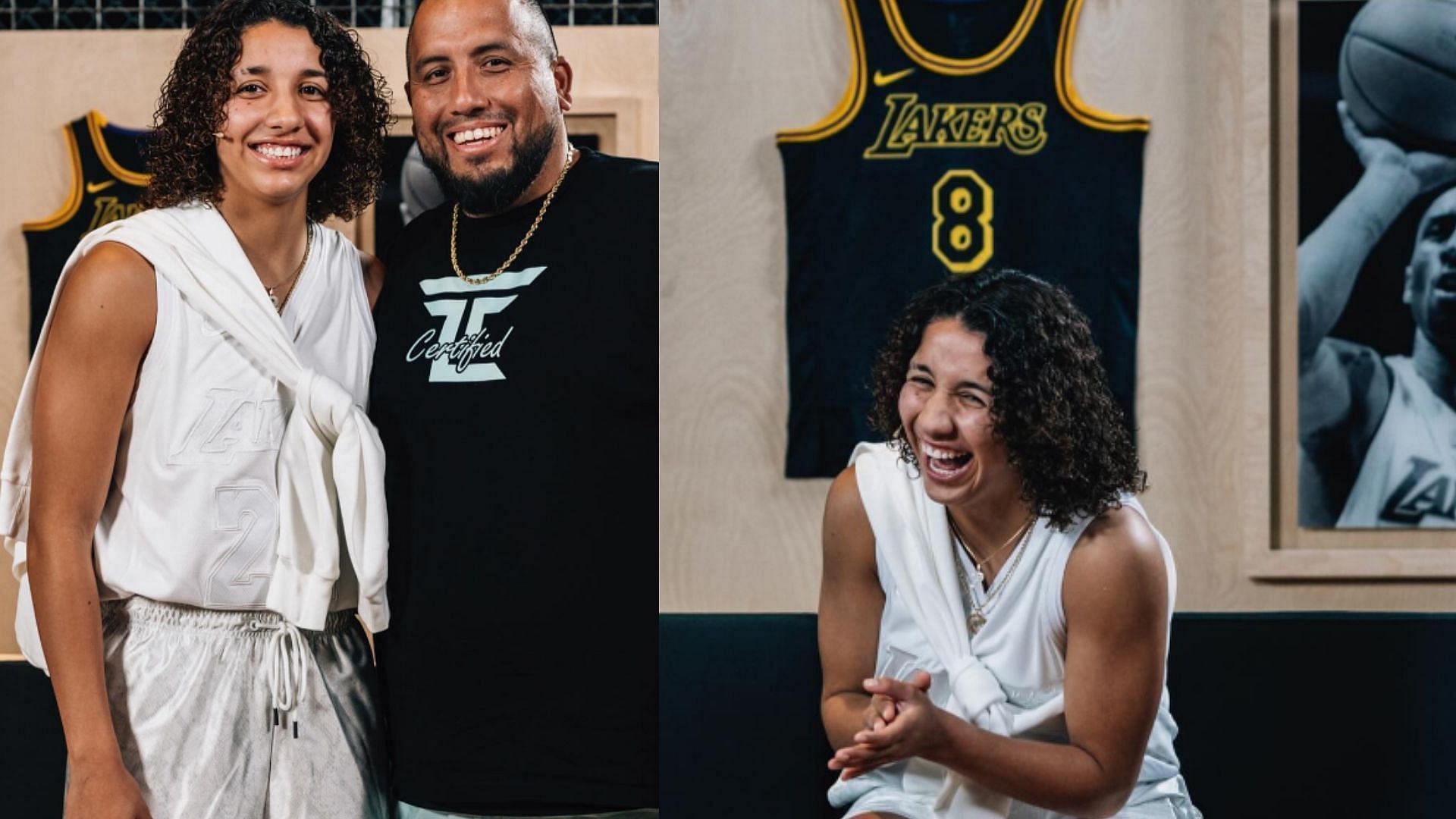 IN PIC: Fan appreciates No. 1 recruit Aaliyah Chavez for spending time with him &quot;even during playoffs&quot; (Image: IG/the__aaliyah_chavez)