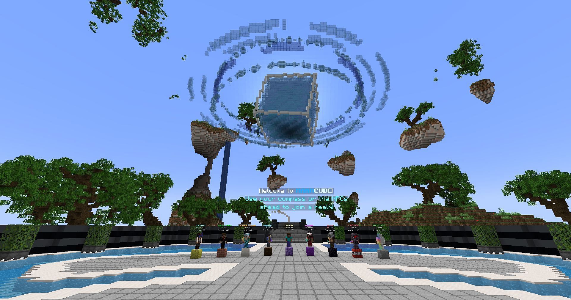 ManaCube is a very well-made server (image via Mojang Studios)