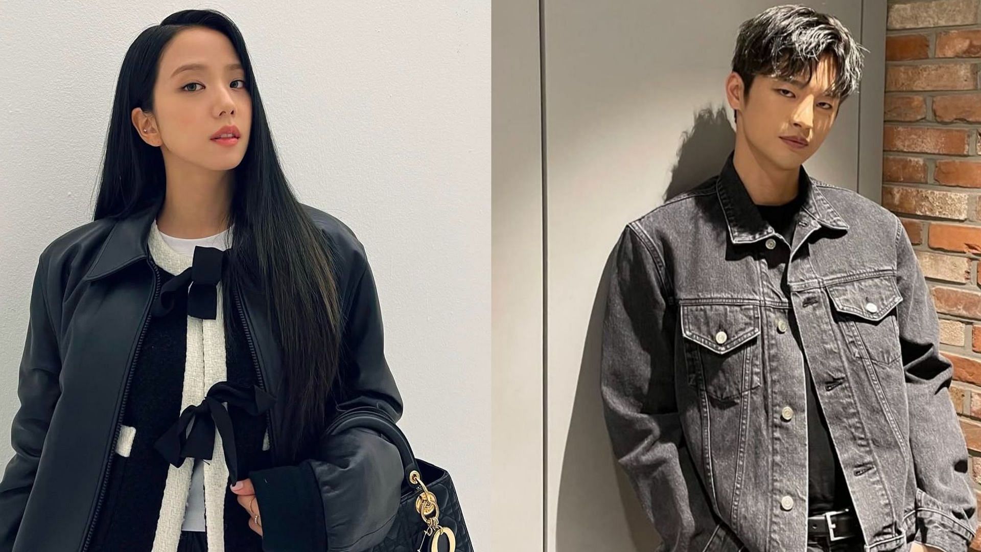 BLACKPINK&#039;S Jisoo and Seo In-guk (Images via Instagram/@sooyaaa__, @seo_cccc)