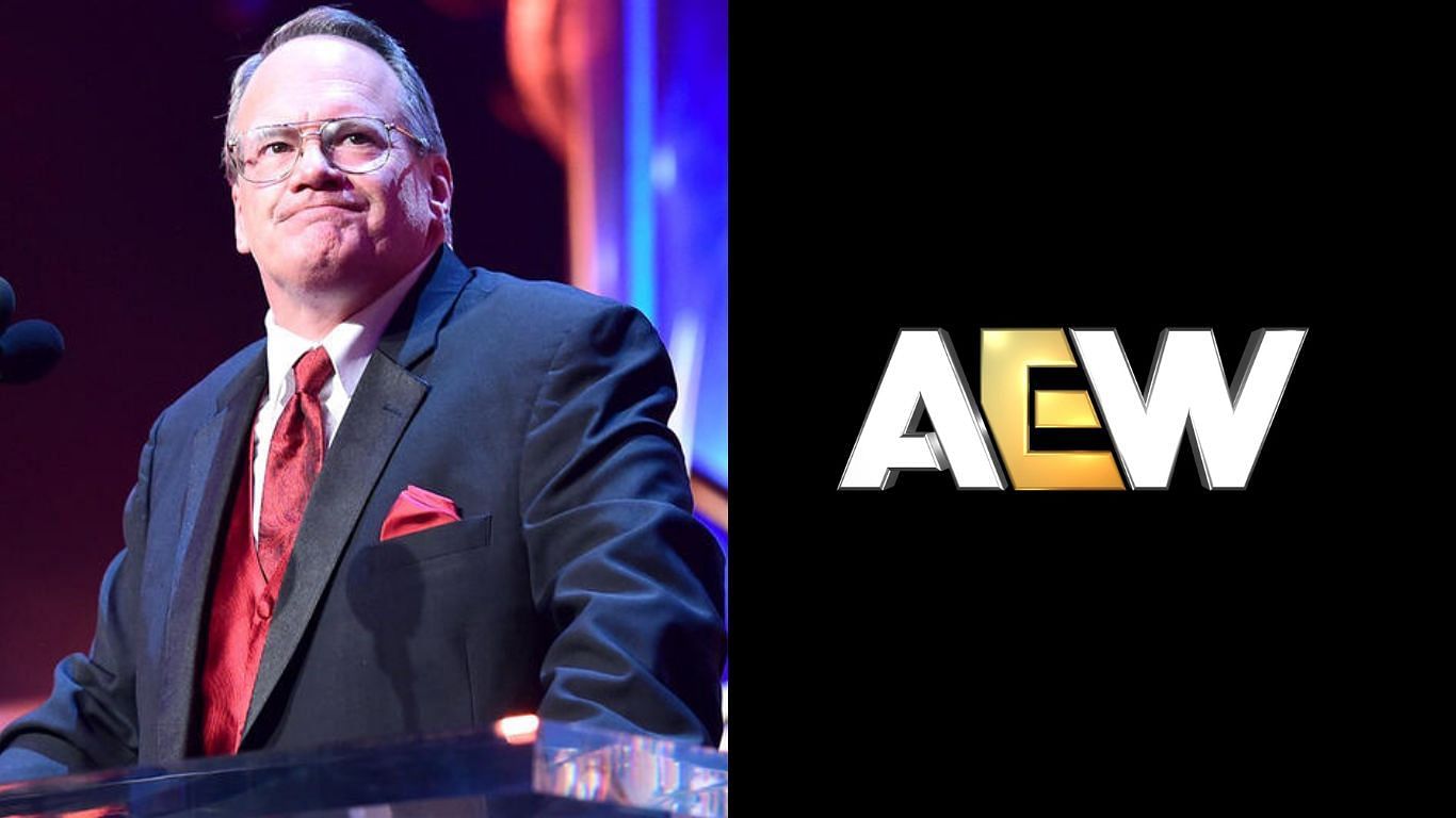 Jim Cornette is a former WWE manager [image source: WWE.com, AEW Facebook]