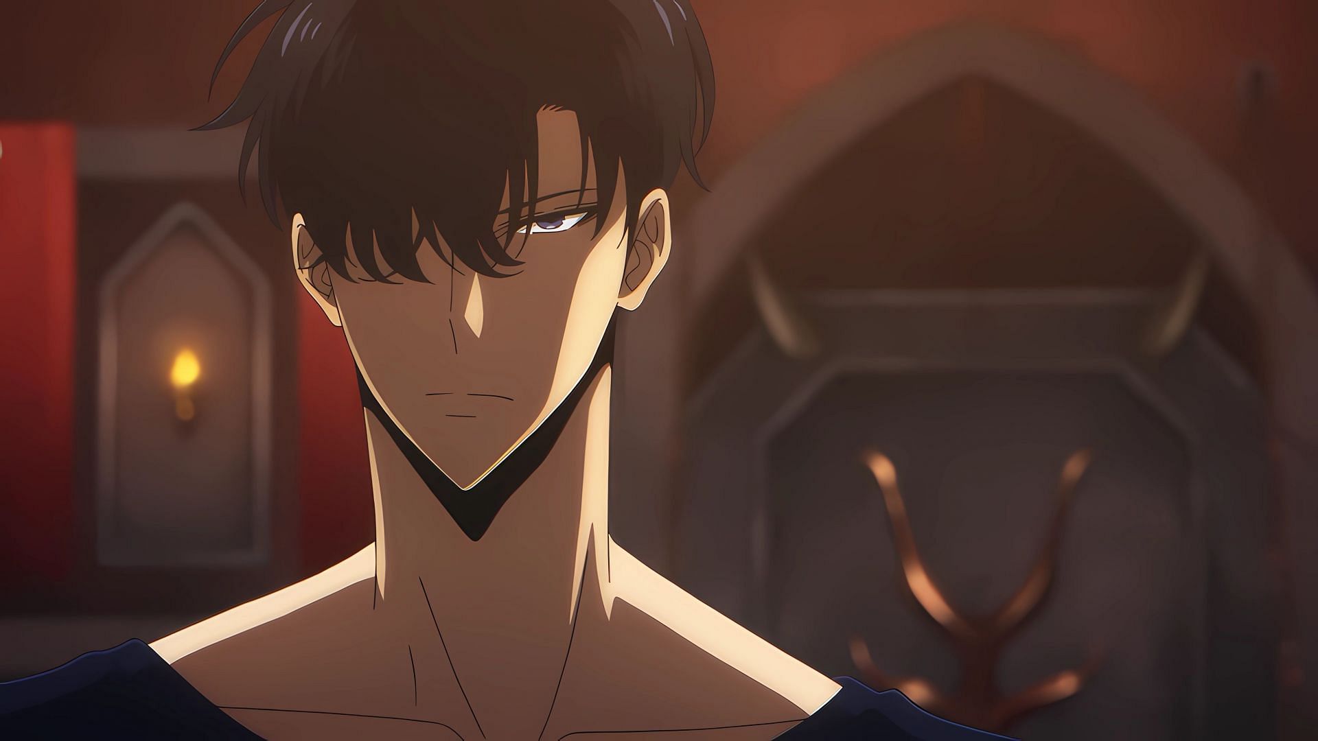 Sung Jinwoo as seen in the anime (Image via A-1 Pictures)