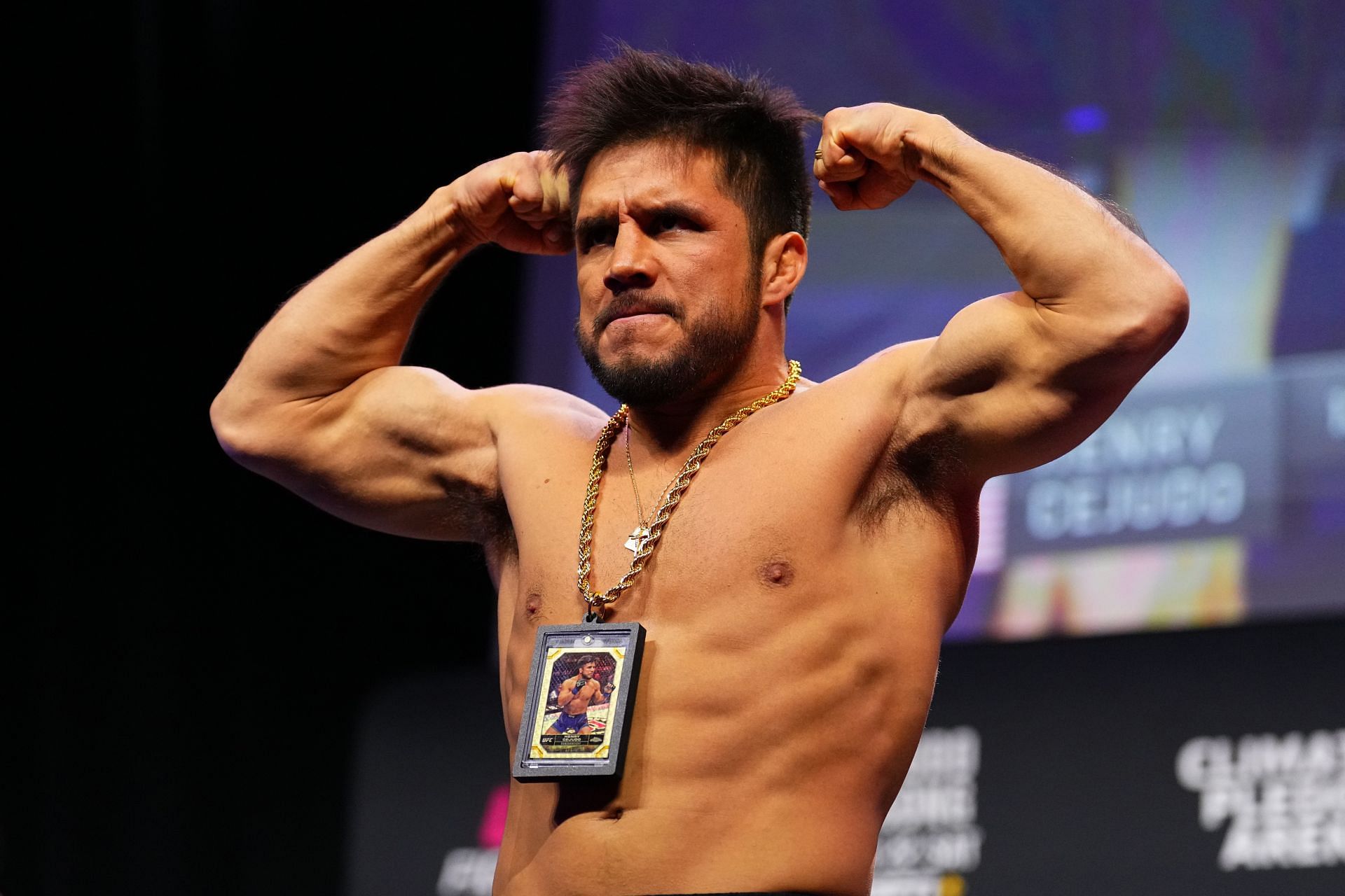 UFC Fight Night: Cejudo v Song Ceremonial Weigh-In - Source: Getty