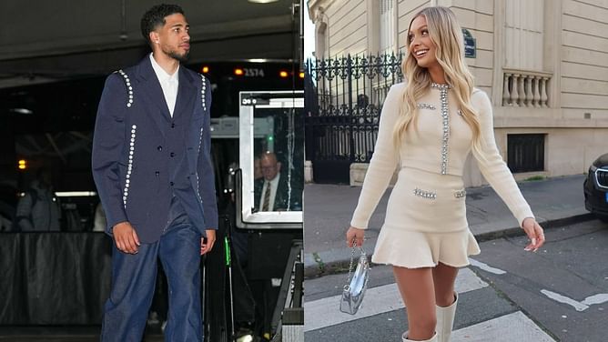 Tyrese Haliburton's GF Jade Jones flaunts $1970 Prada handbag ahead of Pacers clash