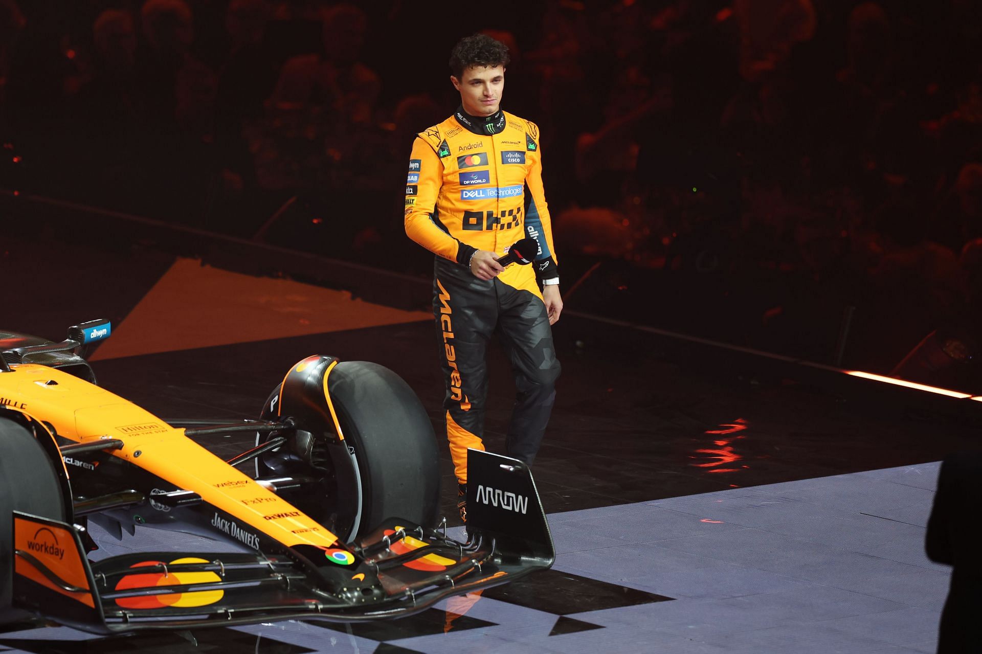 Lando Norris at the F1 75 Live - Show - Source: Getty