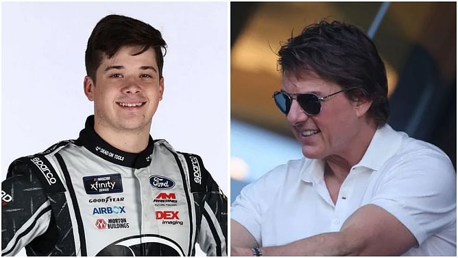 "Haters gonna hate": Harrison Burton reimagines Days of Thunder poster featuring his face instead of Tom Cruise