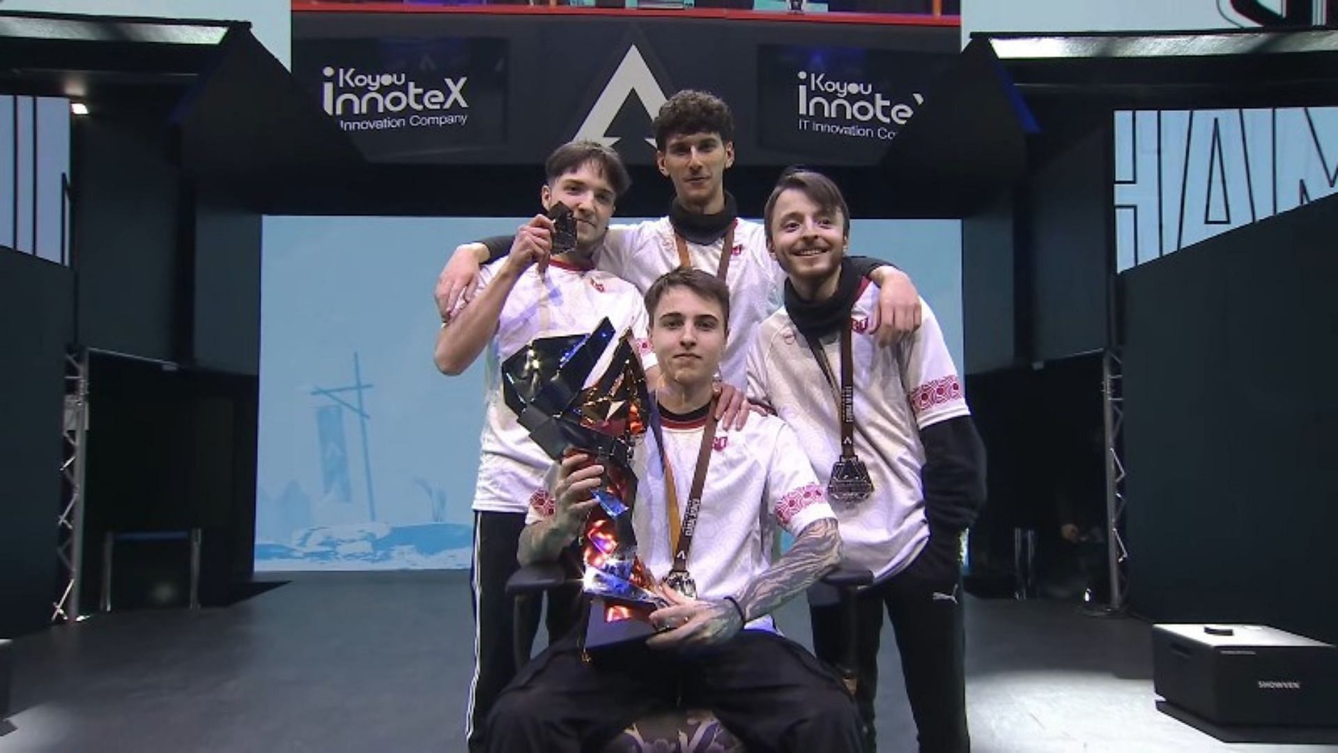 GoNext Esports wins the ALGS Year 4 Championship (Image via Apex Legends TouTube Channel)