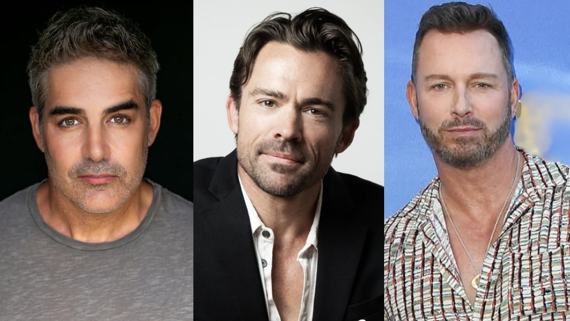 Rafe Hernandez, Philip Kiariakis and Brady Black of Days of Our Lives (Image via Instagram/dayspeacock)