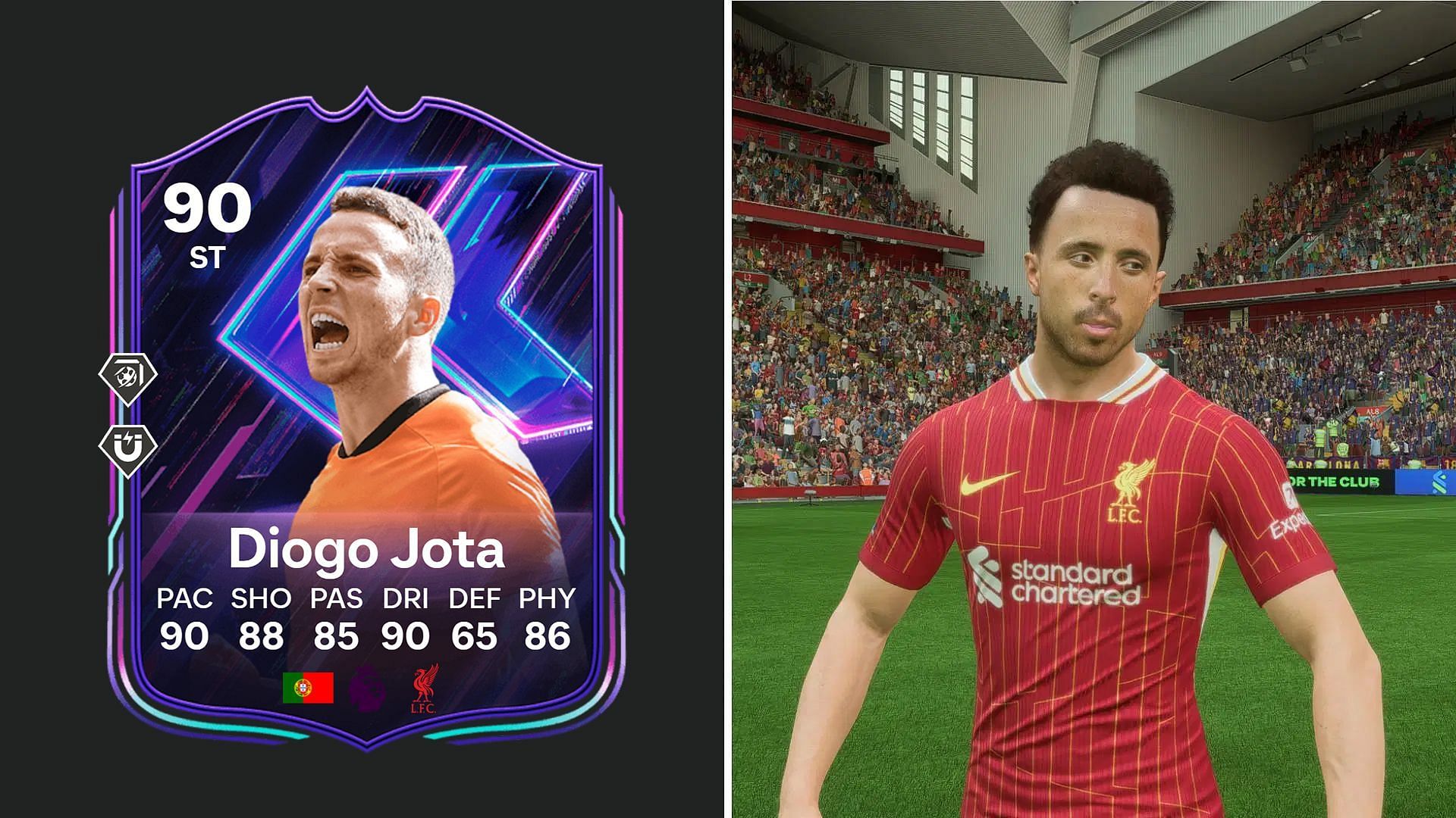 EA FC 25 Diogo Jota Flashback SBC is now live on Ultiamte Team