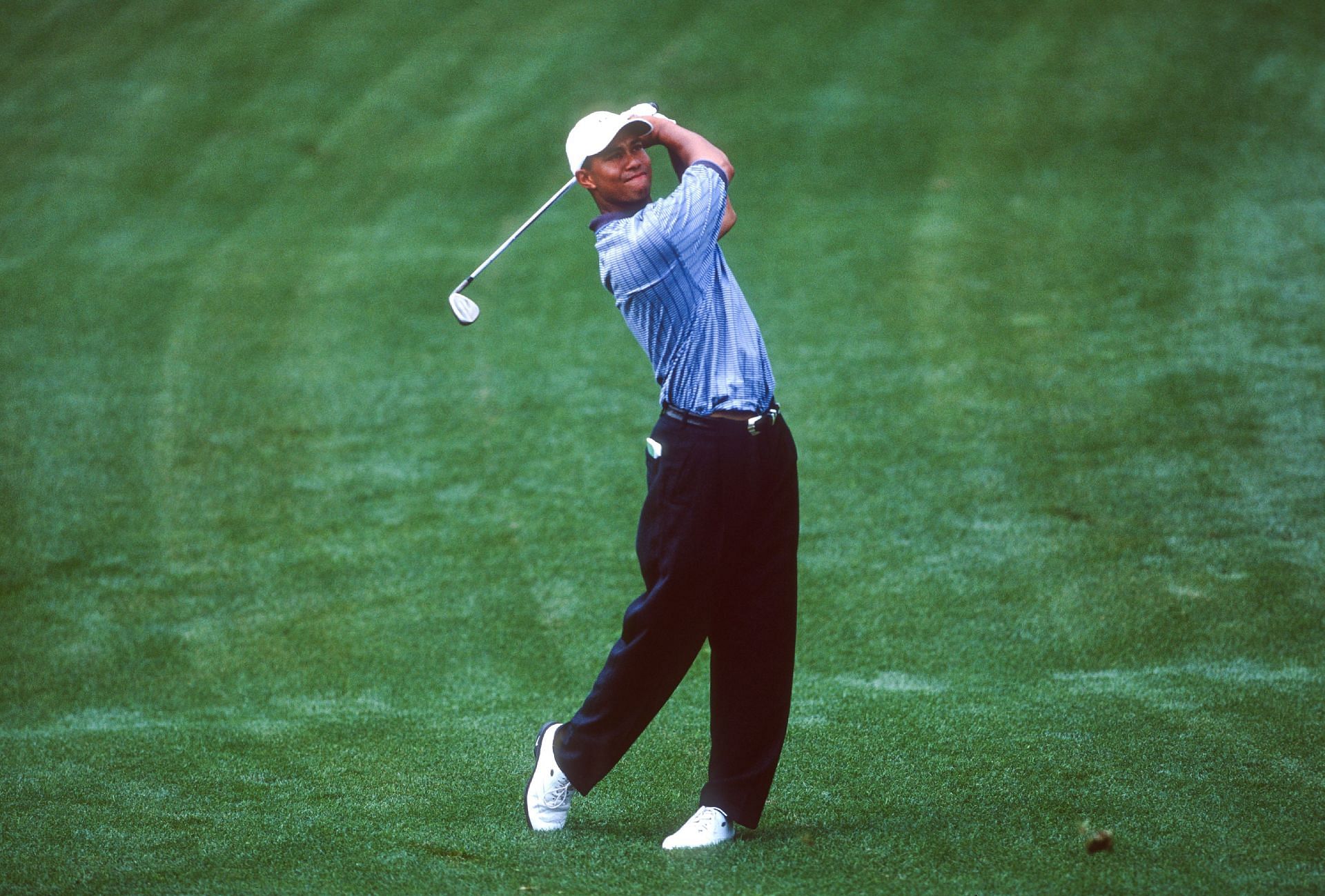 Tiger Woods at The Masters 1999 (Source: Getty)