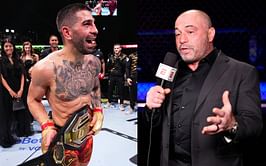 "I love Joe Rogan" - Ilia Topuria teases potential JRE appearance after UFC commentator's admission of ditching Kamala Harris interview for his fight