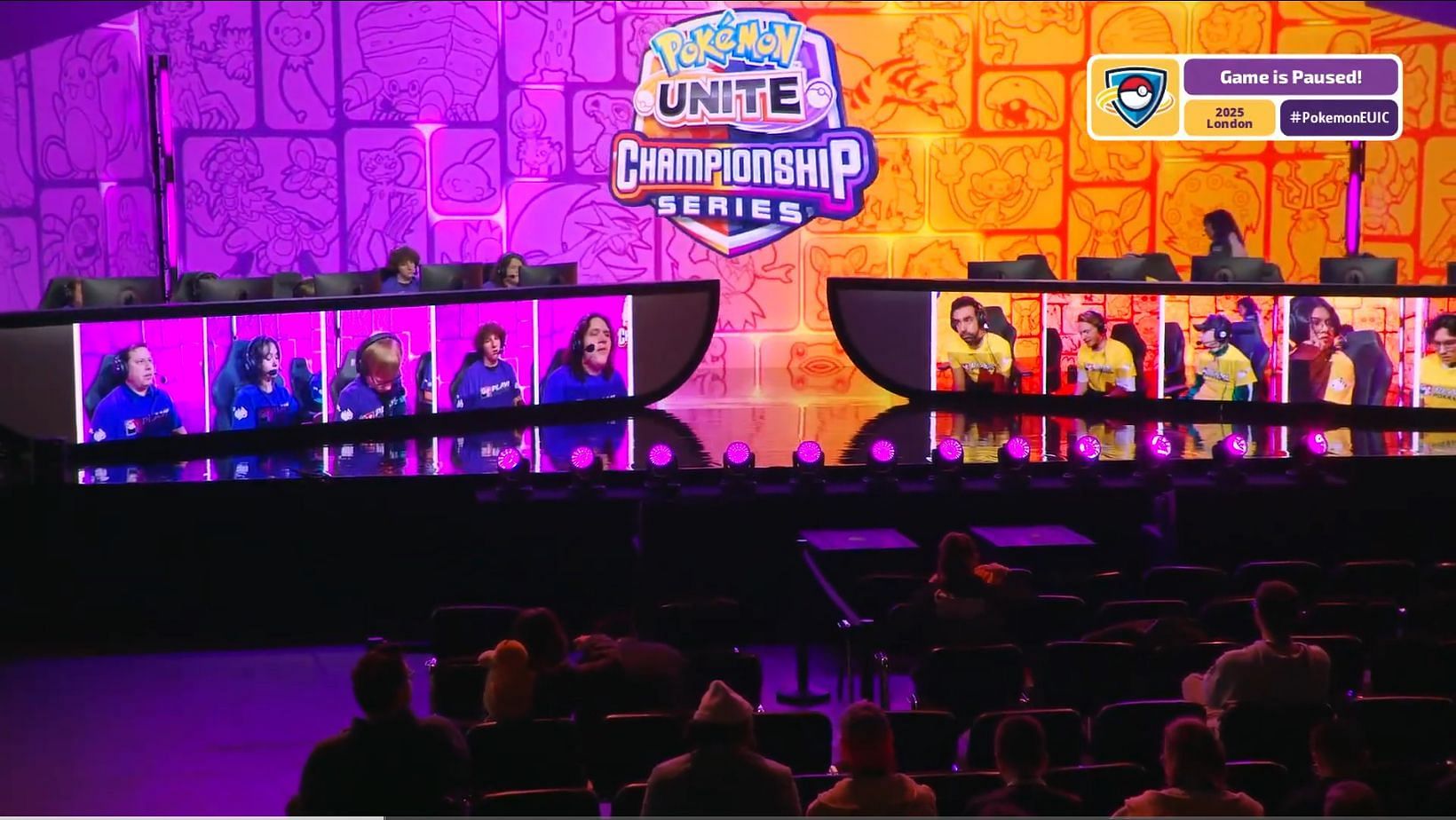 Day 1 of Pokemon UNITE Championship Series 2025 Aeos Cup took place on February 21 (Image via YouTube/Pokemon)