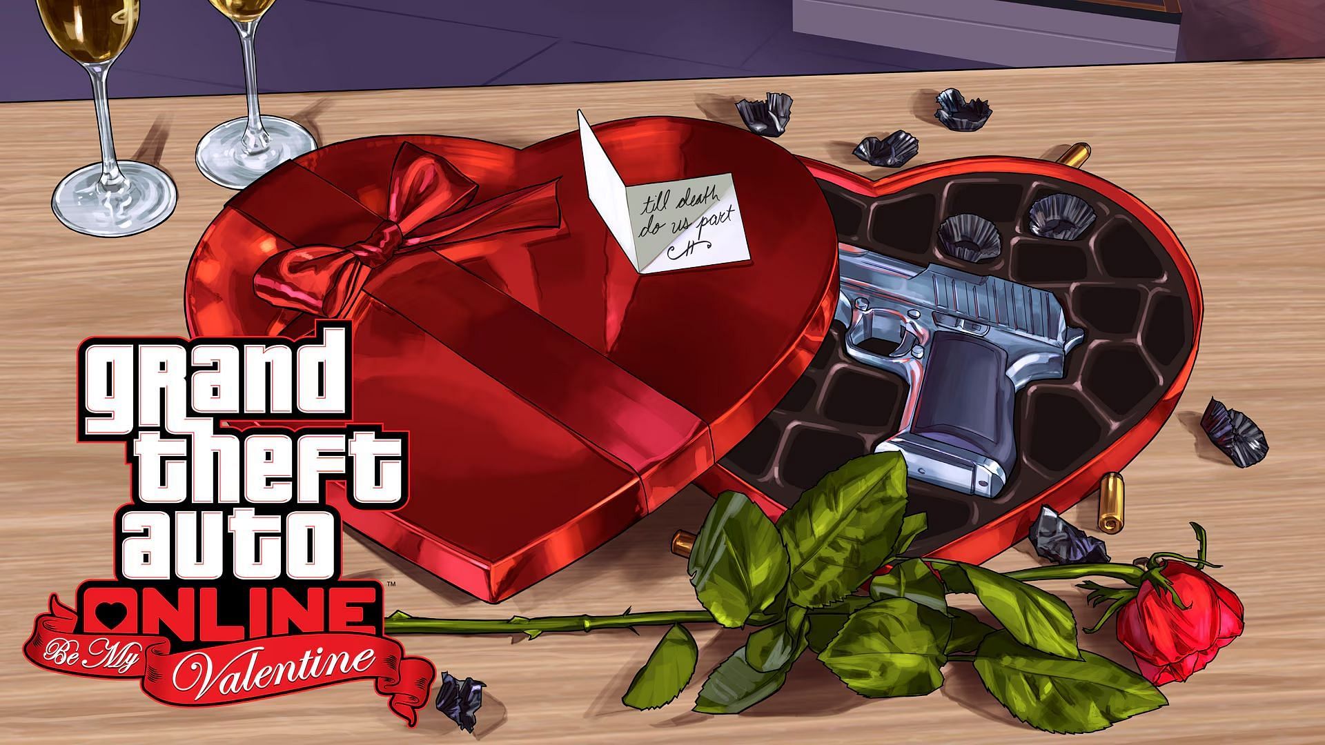 Be My Valentine official cover art (Image via Rockstar Games)