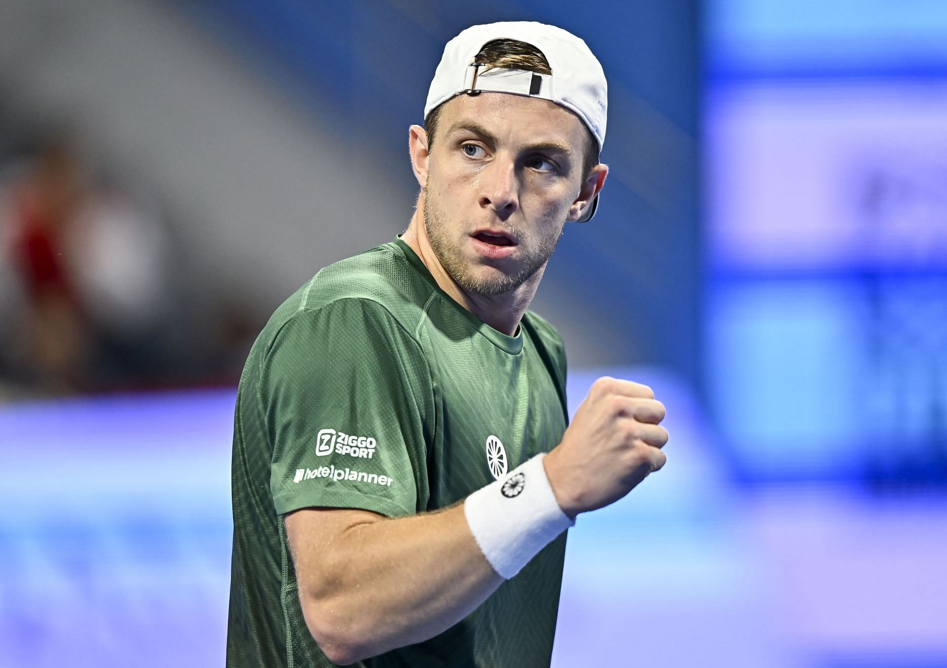 Tallon Griekspoor at the ATP Qatar ExxonMobil Open Round Of 16 - Source: Getty