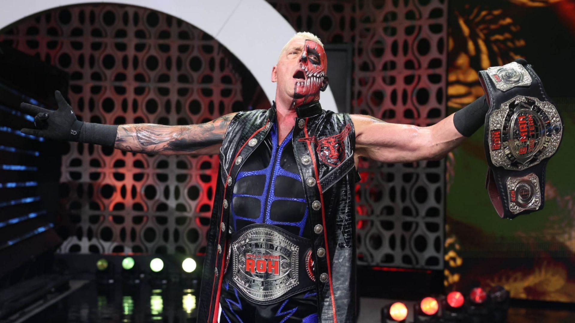 Dustin Rhodes is a double champion in ROH, AEW