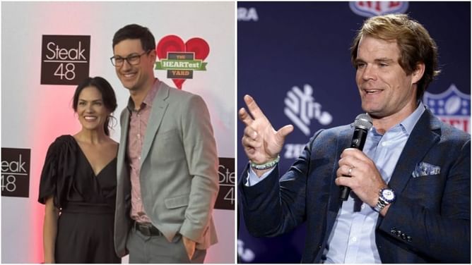 NASCAR champion Joey Logano and wife attend NFL legend Greg Olsen’s HEARTest Yard charity event
