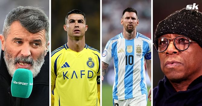“It will be hard to argue with that” - Roy Keane and Ian Wright snub Cristiano Ronaldo and Lionel Messi as they name greatest ever sportsperson