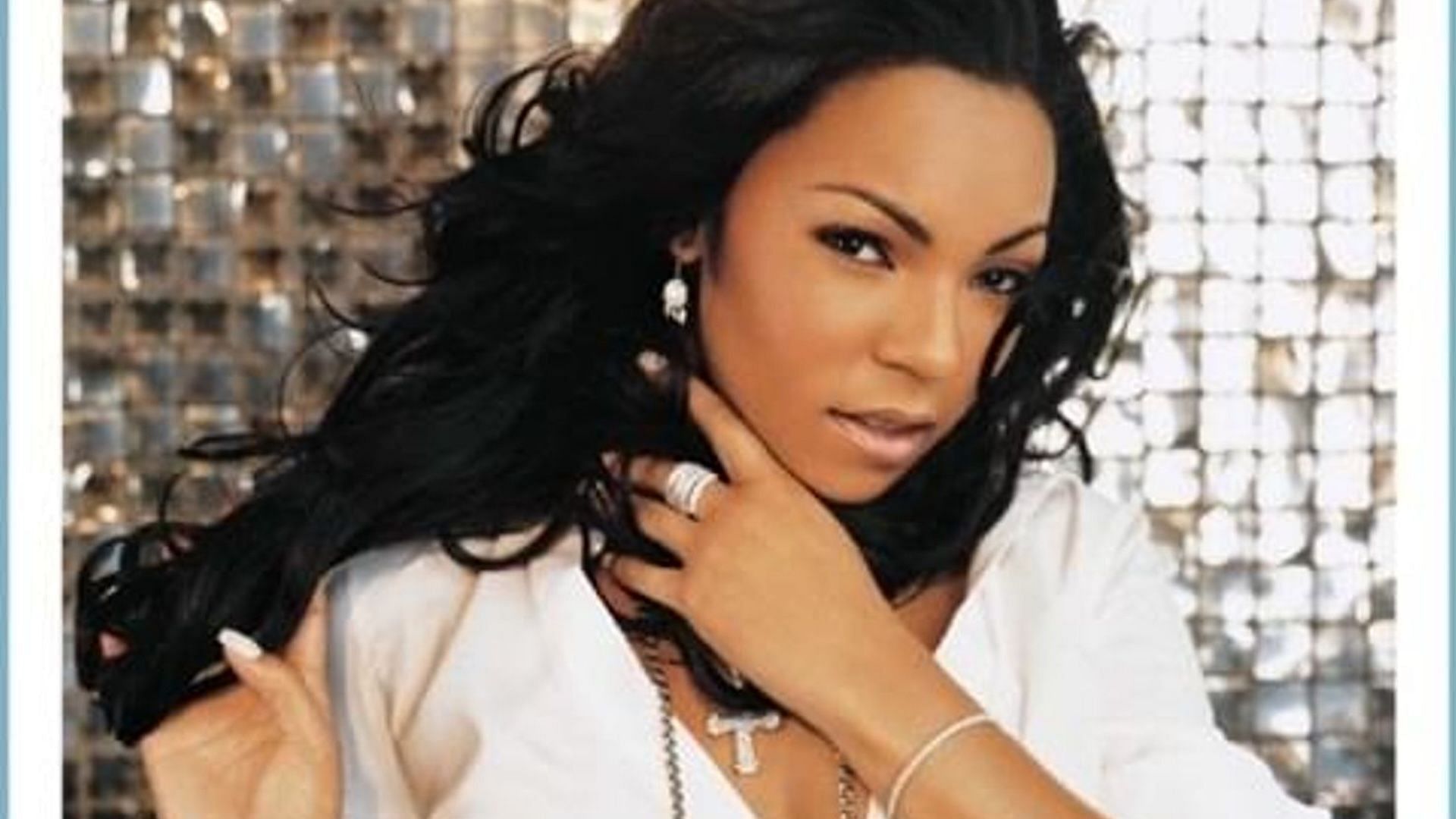 The official cover art for Ashanti&#039;s 2002 hit single &#039;Baby&#039; (Image via Spotify)