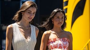 Carlos Sainz’s girlfriend drops a 2-word comment on Alexandra Saint Mleux’s IG post