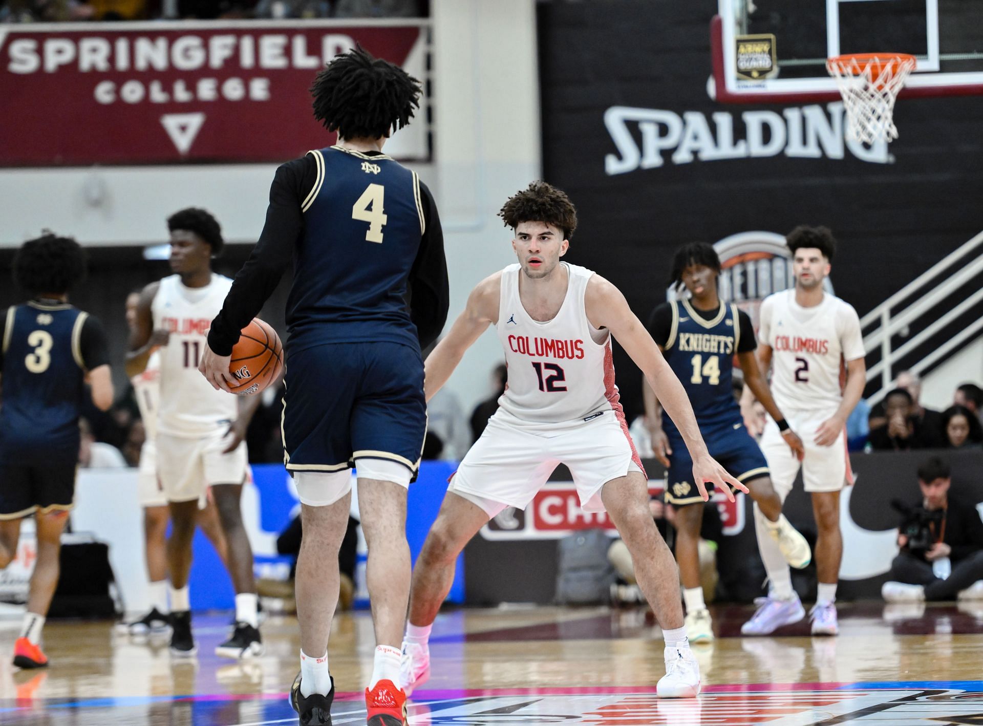 HIGH SCHOOL BASKETBALL: JAN 18 Spalding Hoophall Classic - Columbus vs Notre Dame - Source: Getty