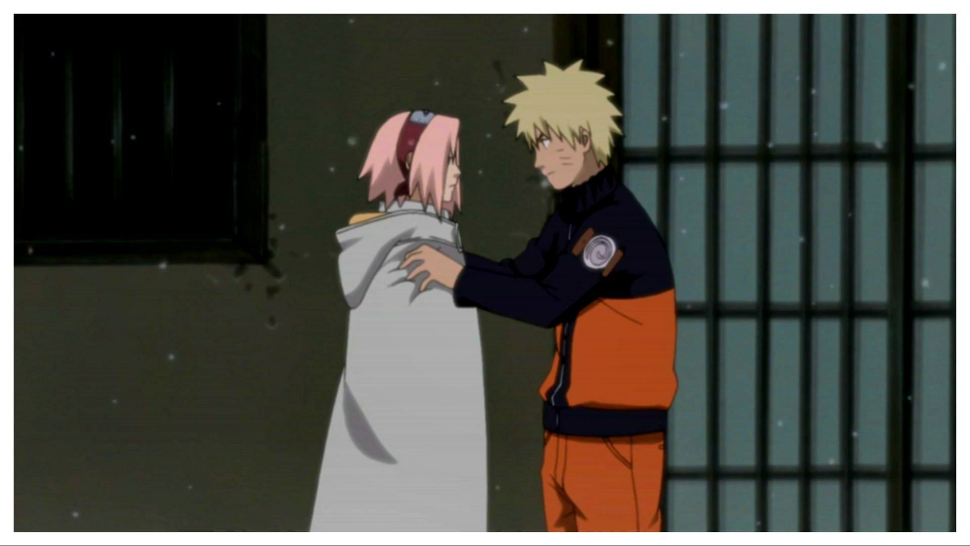 Naruto and Sakura from Naruto: Shippuden (Image via Pierrot)