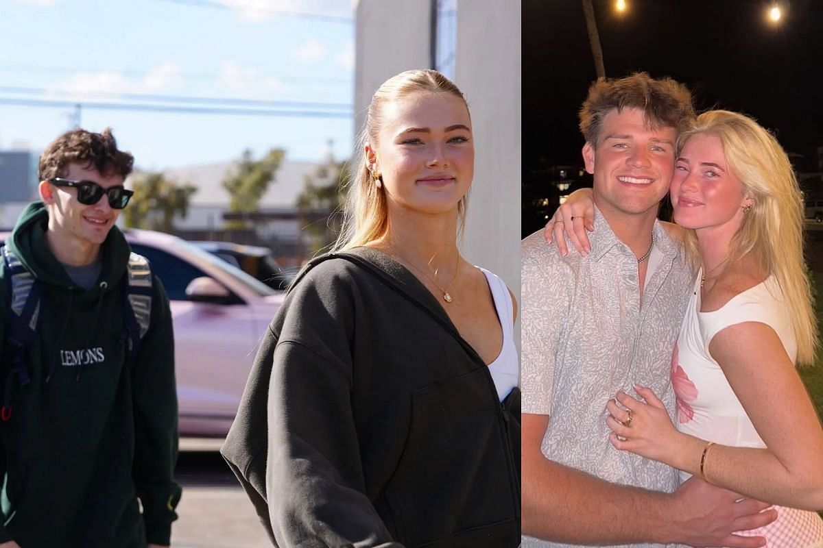 Stephen Nedoroscik, his DWTS partner, Rylee arnold, and her boyfriend, Walker Lyons- Source- Getty and Instagram