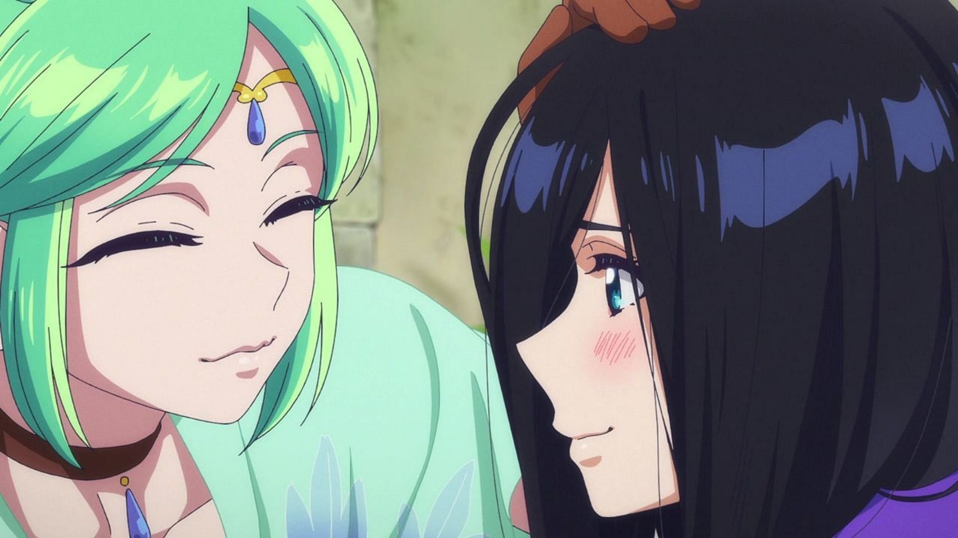 Natsuko and Memmeln, as seen in episode 6 (image via MAPPA)