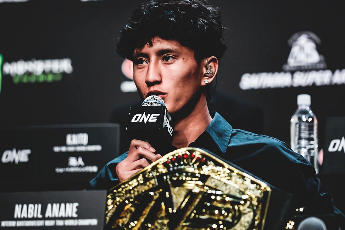 ONE interim bantamweight Muay Thai Nabil Anane. [Photo via: ONE Championship]