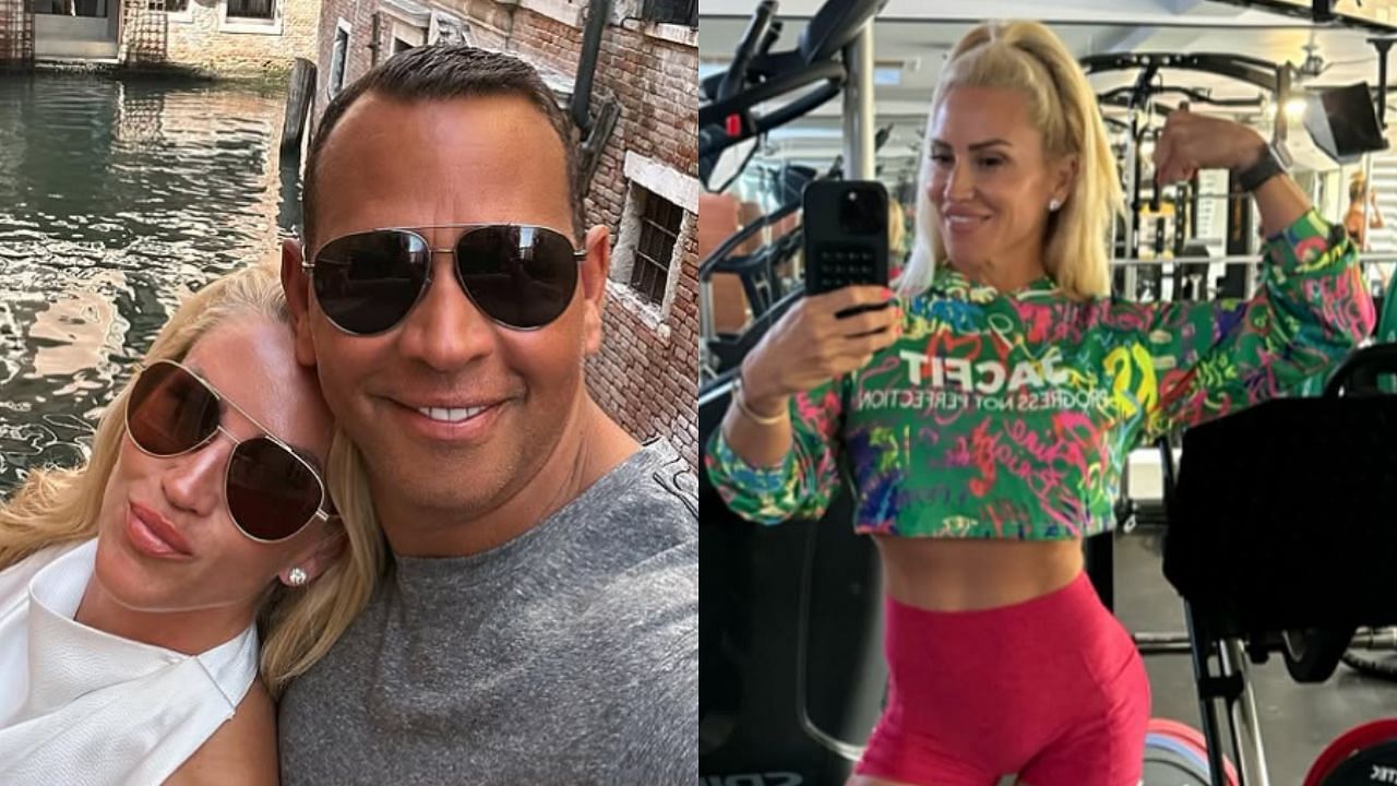 Alex Rodriguez with his girlfriend, Jaclyn Cordeiro (Images from - Instagram.com/@arod, Instagram.com/@jac_lynfit)