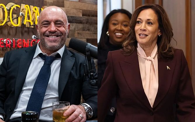 Joe Rogan clarifies "what actually happened" with Kamala Harris' JRE podcast appearance falling through: "Trump was really easy to book"